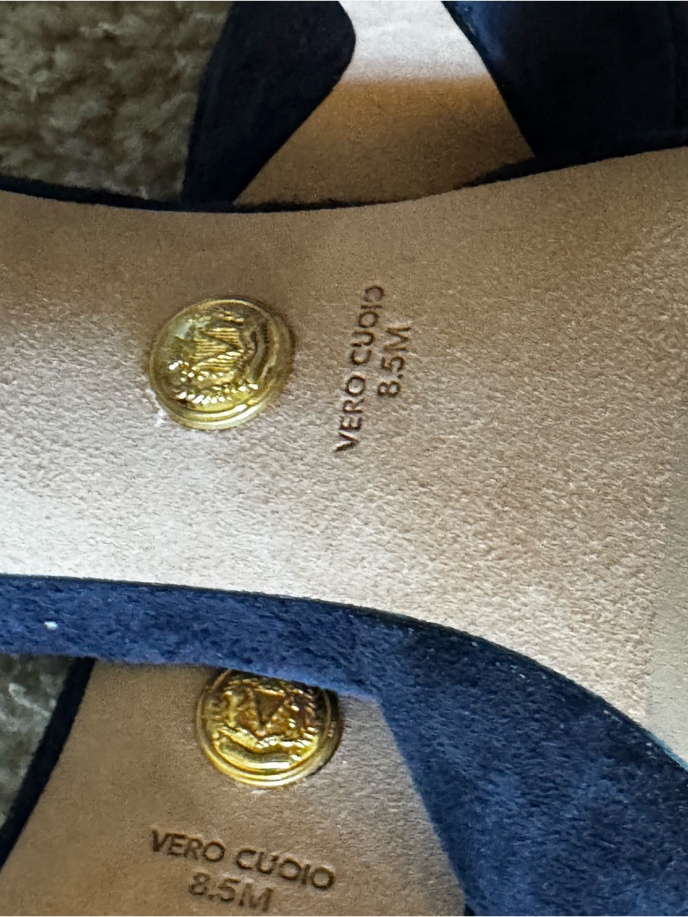 NEW Veronica Beard Loralyn Slingback Pointed Toe Pump in Navy Suede - Picture 13 of 13